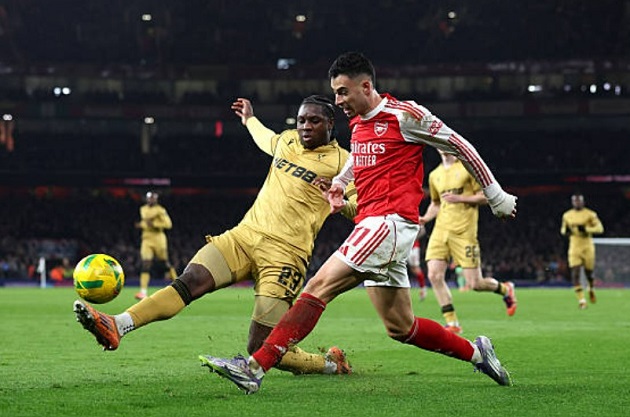 Ảnh bài viết Chấn thương của Martinelli: Nỗi lo của Arsenal sau Carabao Cup