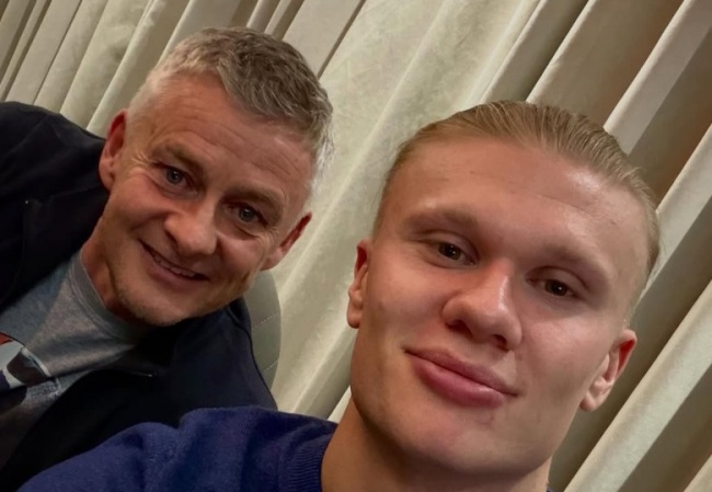 Ảnh bài viết Haaland gây chú ý khi đăng ảnh bên Solskjaer, nhắc lại mối quan hệ thầy trò đặc biệt