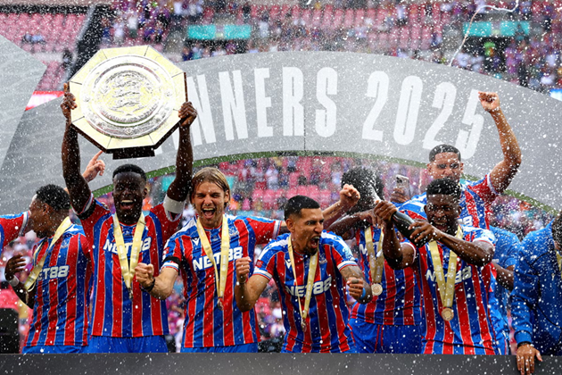 Crystal Palace đăng quang Community Shield 2025 sau chiến thắng kịch tính trước Liverpool.