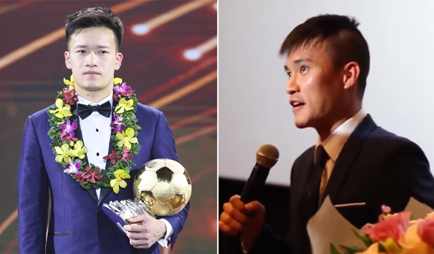 Ảnh bài viết Hoàng Đức lập kỳ tích san bằng kỷ lục QBV của Công Vinh, Huỳnh Đức