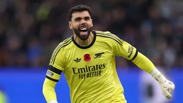 Raya l&agrave; thủ th&agrave;nh số 1 của Arsenal