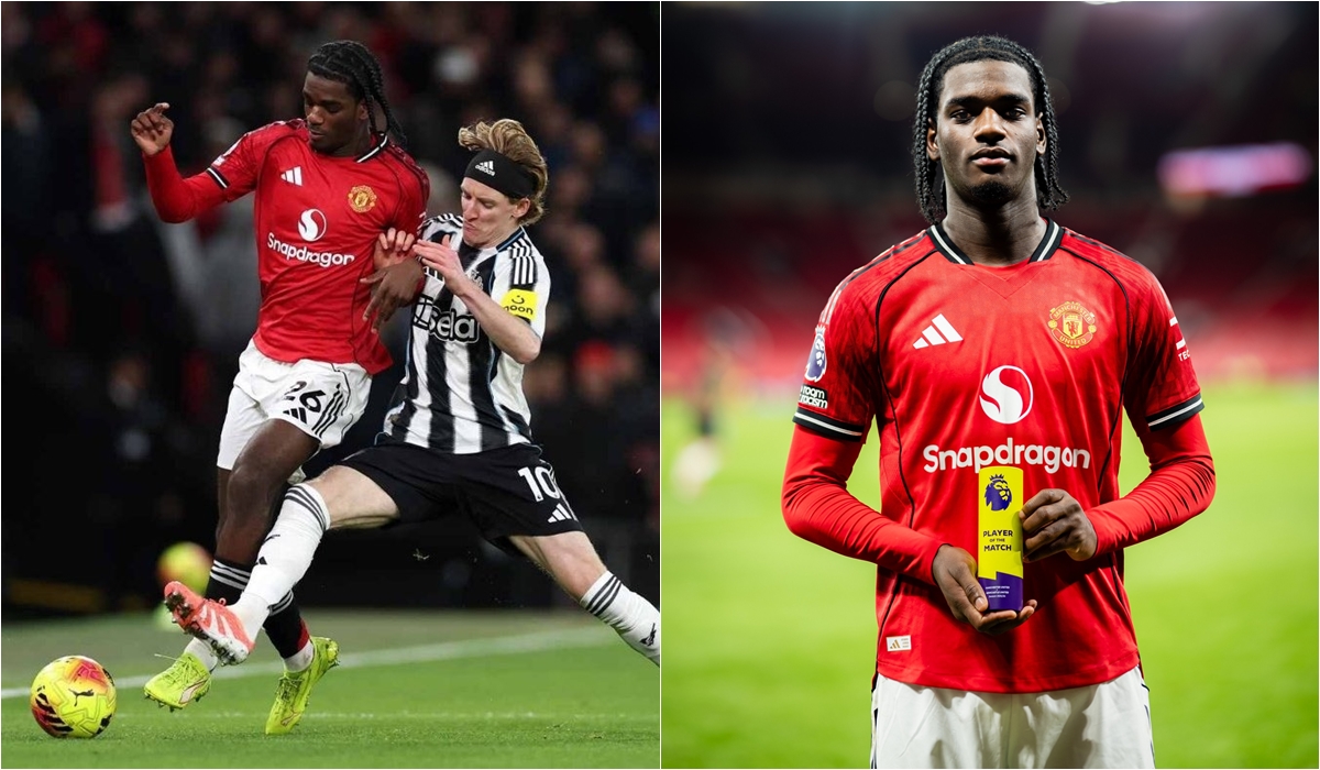 Ayden Heaven nhận danh hiệu cầu thủ xuất sắc nhất trận ở chiến thắng trước Newcastle.