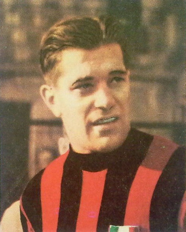 Gunnar Nordahl là chân sút khét tiếng trong lịch sử Rossoneri.
