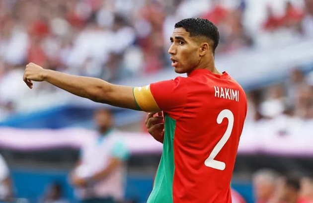 Achraf Hakimi đã hoàn toàn bình phục chấn thương.
