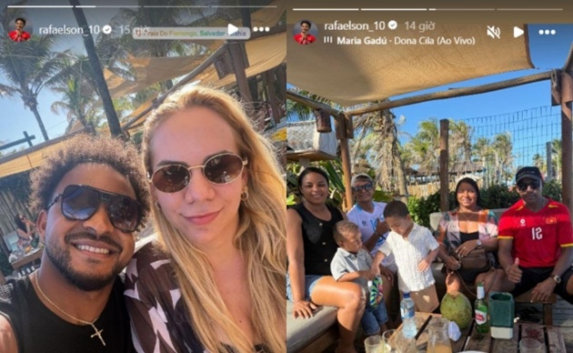 Xuân Son đang nghỉ dưỡng tại Brazil