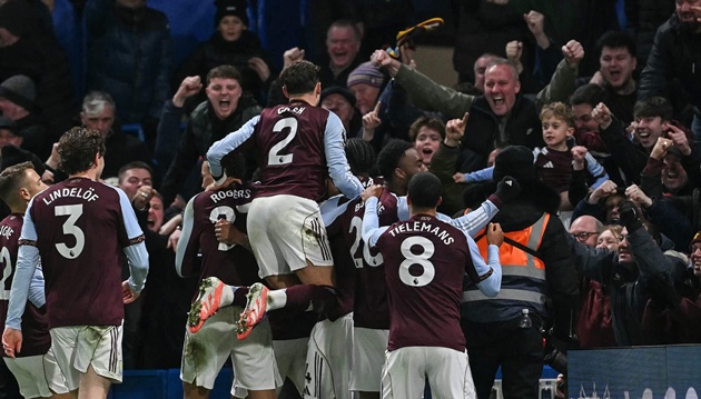 Aston Villa tạo ra những thống kê đáng nể trong hành trình toàn thắng