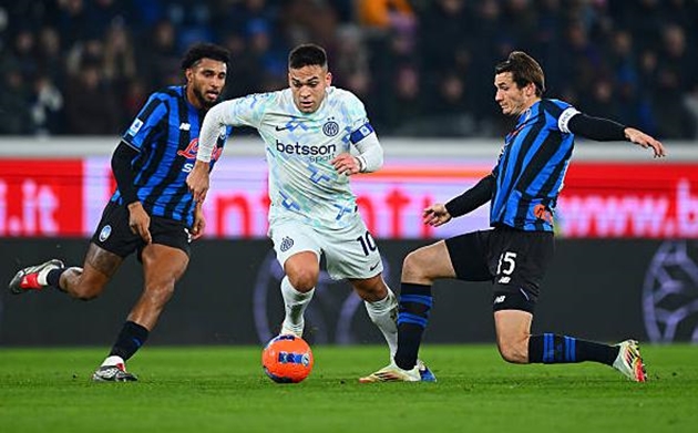 H&agrave;ng c&ocirc;ng Inter Milan bế tắc trong phần lớn thời gian.