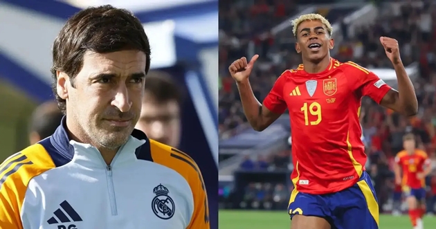 Raul Gonzalez nói rõ về khả năng của Lamine Yamal có thể "gánh" Tây Ban Nha trên lưng.