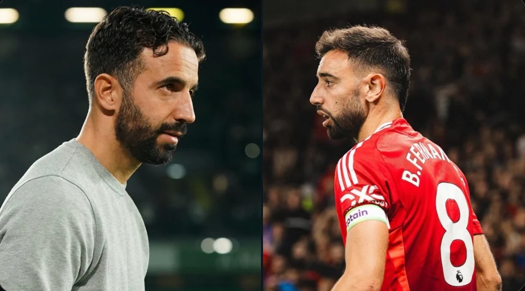 Ảnh bài viết Ruben Amorim xác nhận Bruno Fernandes vắng mặt trong trận gặp Wolves