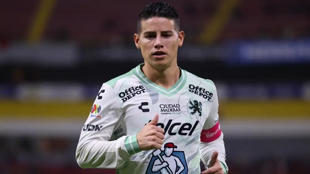 Ảnh bài viết James Rodriguez gần gia nhập Columbus Crew tại MLS