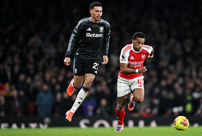 Jurrien Timber (7.5 điểm): Một trận đấu ấn tượng của cầu thủ người H&agrave; Lan trong vai tr&ograve; hậu vệ phải. Timber kh&ocirc;ng chỉ chắc chắn khi đối đầu trực diện m&agrave; c&ograve;n trực tiếp đ&oacute;ng g&oacute;p 1 đường kiến tạo, gi&uacute;p những t&igrave;nh huống chuyển trạng th&aacute;i của Arsenal trở n&ecirc;n mượt m&agrave; v&agrave; biến ảo hơn.