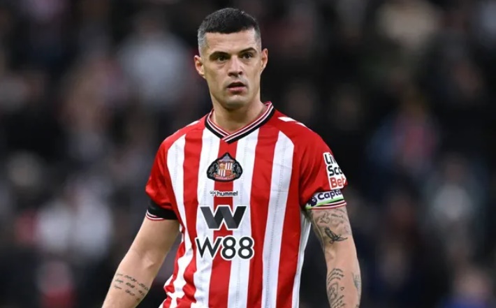 Xhaka đang là thủ lĩnh trong lối chơi của Sunderland.