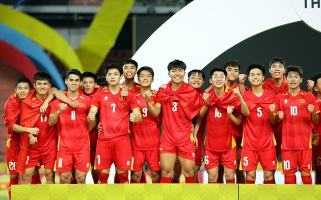 Th&agrave;nh c&ocirc;ng tại SEA Games 33 khiến c&aacute;c cầu thủ trẻ Việt Nam tự tin hơn rất nhiều. Ảnh: VFF