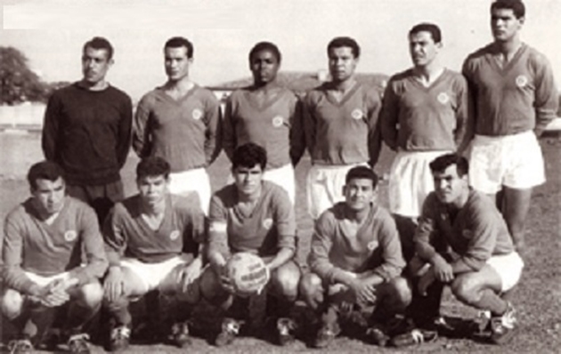 Đội tuyển Tunisia ở vòng loại World Cup 1962.