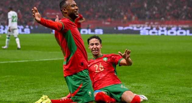 Ayoub El Kaabi là chân sút chủ lực của Morocco.