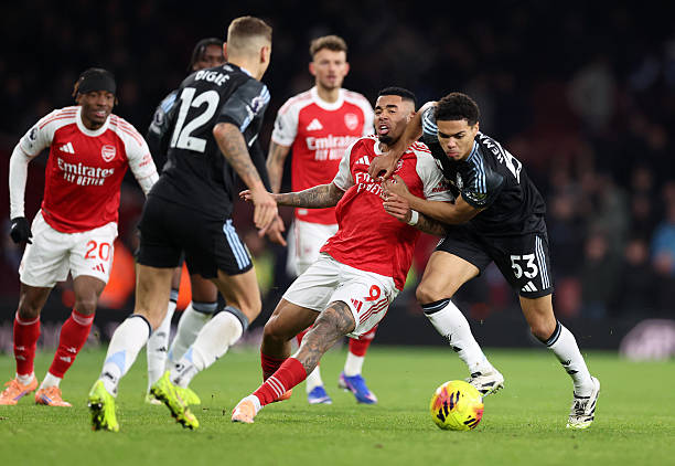 Dù mới chỉ có 66 phút ra sân mùa này nhưng Gabriel Jesus lại tỏ ra vượt trội hơn cả Havertz lẫn Gyokeres ở khâu tắc bóng.