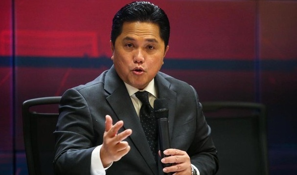 &Ocirc;ng Erick Thohir quyết t&acirc;m n&acirc;ng tầm b&oacute;ng đ&aacute; Indonesia.