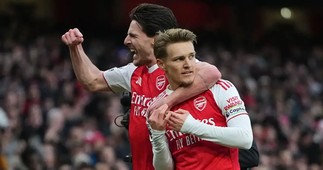 Ảnh bài viết Rice khen ngợi đẳng cấp hiếm thấy của Odegaard