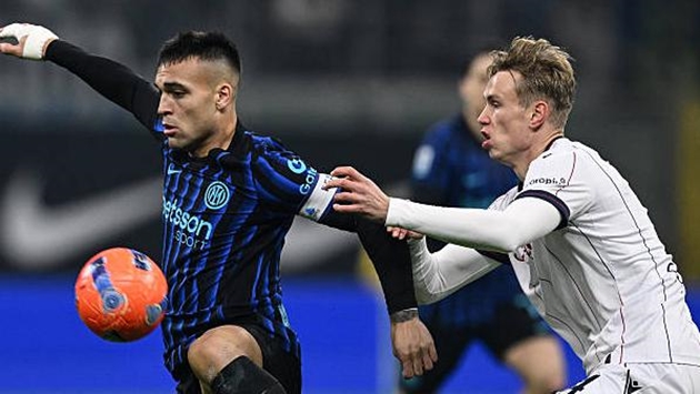 Lautaro Martinez dẫn dắt Inter Milan đến chiến thắng.