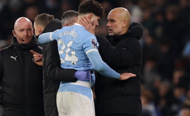 Ảnh bài viết Pep Guardiola lo sốt vó vì khủng hoảng hàng thủ Man City