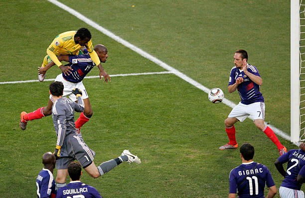 Nam Phi tạo nên cơn địa chấn trước Pháp ở World Cup 2010.