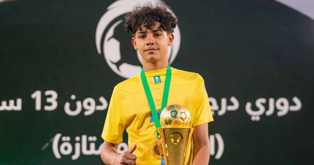 Cristiano Jr. thi đấu nổi bật trong màu áo Al Nassr