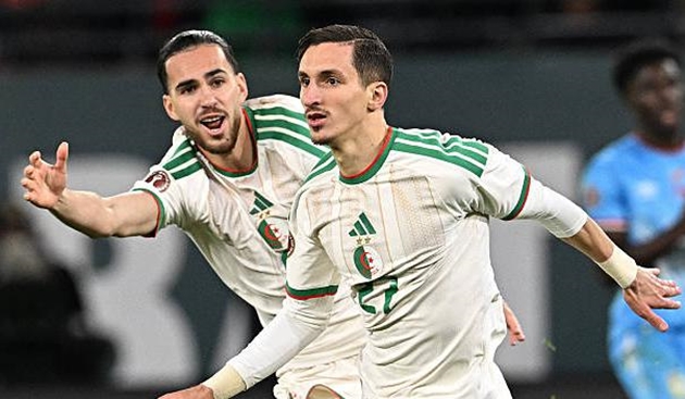 Algeria gặp nhiều kh&oacute; khăn ở trận đấu với Congo DR.