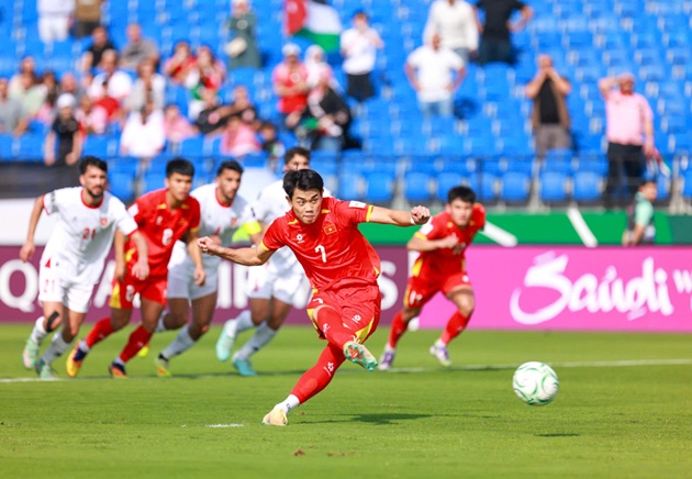 U23 Việt Nam đánh bại U23 Jordan trong trận ra quân VCK U23 châu Á 2026. Ảnh: VFF