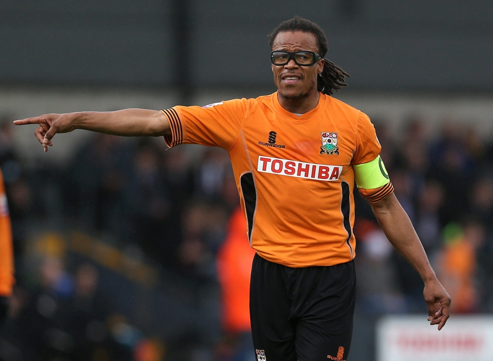 Edgar Davids trong thời gian tại Barnet FC