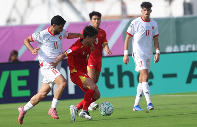 U23 Việt Nam ghi dấu ấn trong trận ra qu&acirc;n VCK U23 ch&acirc;u &Aacute; trước Jordan.
