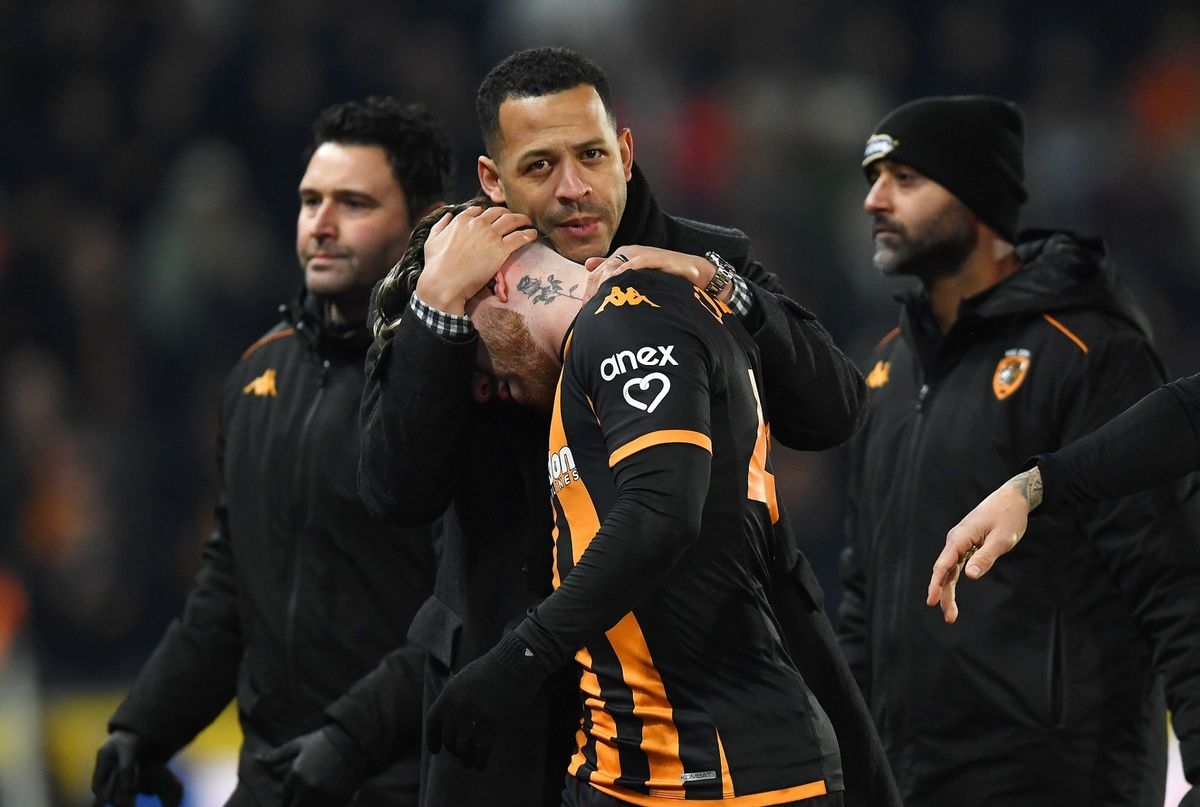 Liam Rosenior hồi c&ograve;n dẫn dắt Hull City.
