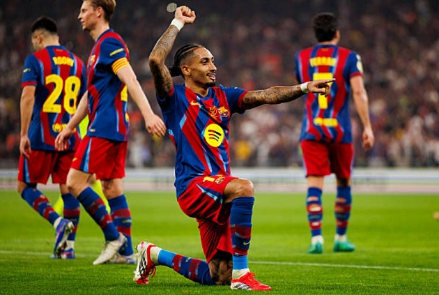 Ảnh bài viết Raphinha thăng hoa, Rashford nguy cơ mất suất ở Barca