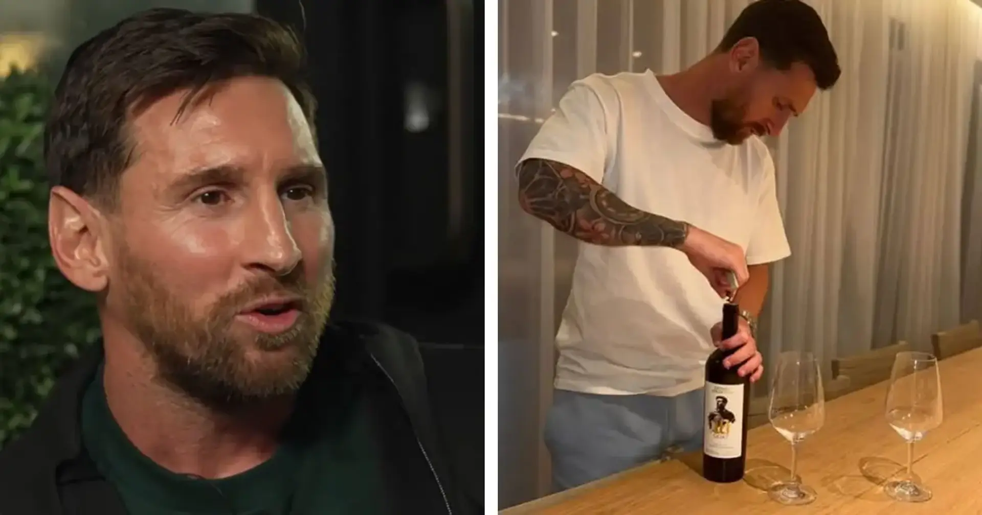 Uống vang pha Sprite l&agrave; phong c&aacute;ch của Messi