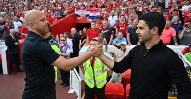 Arteta đồng cảm với HLV Slot v&agrave; Liverpool.