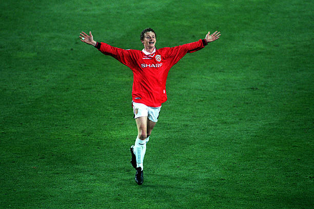Ole Gunnar Solskjaer là người ghi bàn quyết định giúp Manchester United giành chức vô địch Champions League năm 1999.