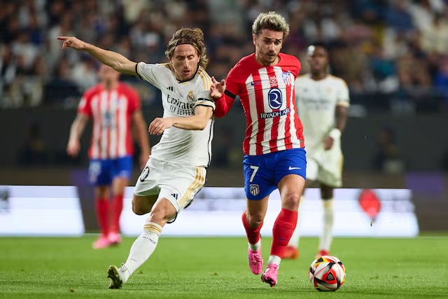Các trận derby Madrid luôn diễn ra căng thẳng.