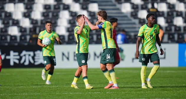 U23 Australia ngược d&ograve;ng trước 10 người của U23 Th&aacute;i Lan