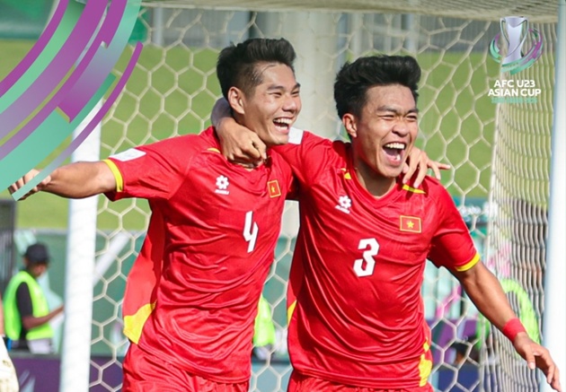 U23 Việt Nam và U23 Thái Lan có màn khởi đầu trái ngược ở giải châu lục năm nay. Ảnh: AFC