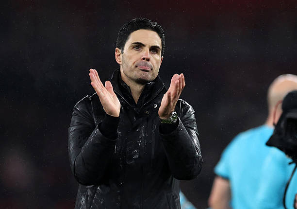 Mikel Arteta thất vọng với trận hòa của Arsenal.
