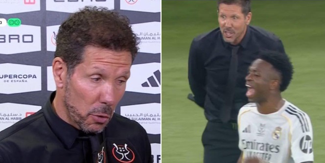 Simeone từ chối tiết lộ cuộc hội thoại giữa &ocirc;ng v&agrave; Vini.