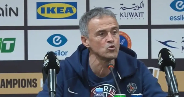 HLV Enrique khen ngợi Marseille d&ugrave; PSG thắng trận tr&ecirc;n chấm lu&acirc;n lưu.