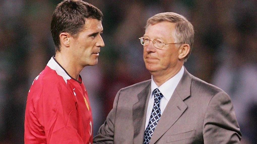 Roy Keane không có mối quan hệ tốt đẹp với Sir Alex Ferguson.
