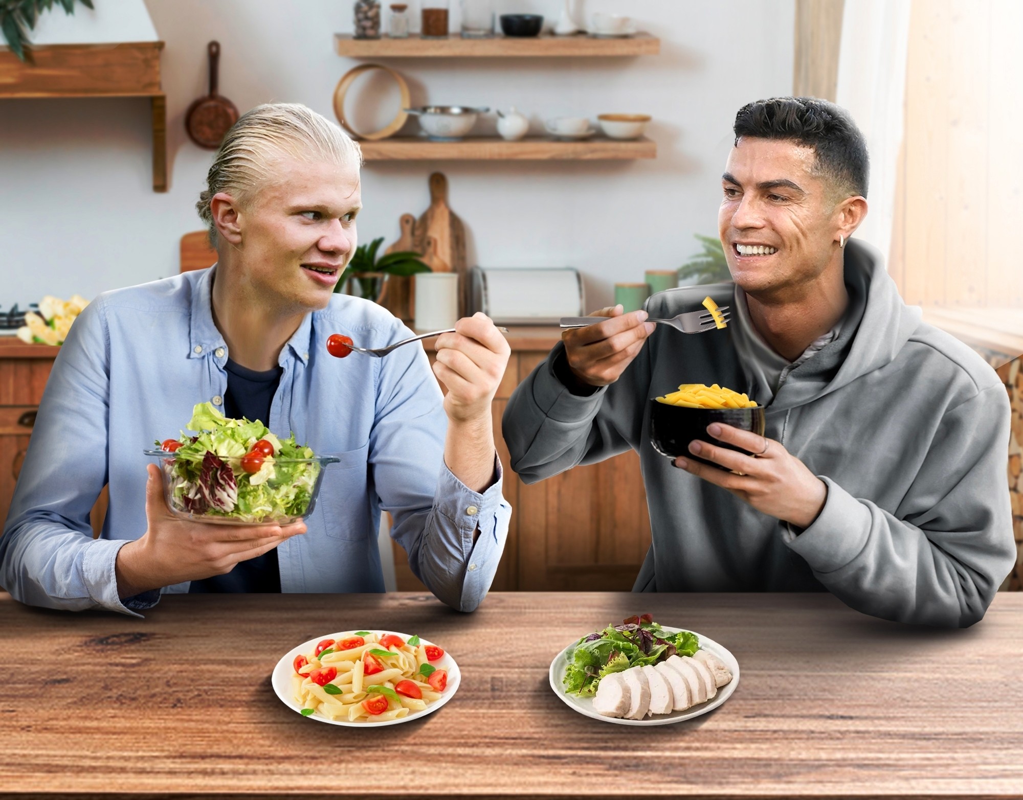 Giới trẻ có thể học kỷ luật từ lối sống của Haaland và Ronaldo