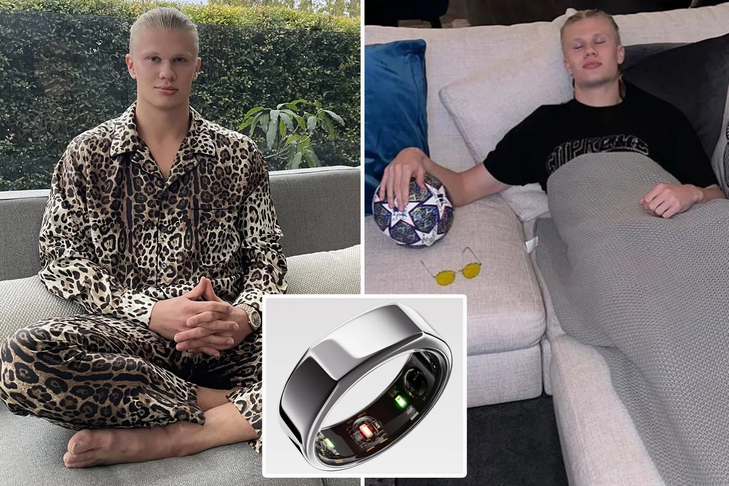 Haaland và thói quen chống ánh sáng xanh