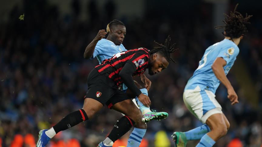 Ảnh bài viết Antoine Semenyo vs. Jeremy Doku: Quái vật Ghana đối đầu Vũ công Bỉ tại Etihad