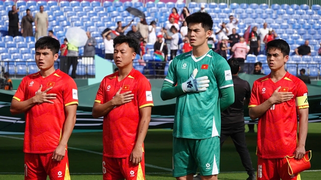 U23 Việt Nam nỗ lực giải bài toán mang tên U23 Saudi Arabia.