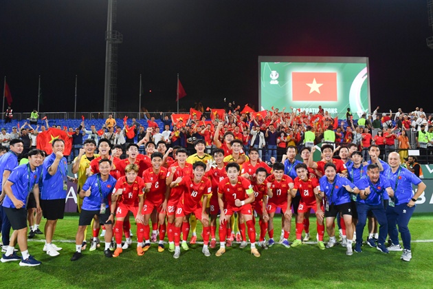 U23 Việt Nam to&agrave;n thắng sau 2 trận ở VCK U23 ch&acirc;u &Aacute; 2026. Ảnh: VFF