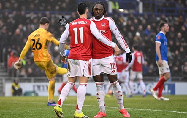 Ảnh bài viết Martinelli là minh chứng cho sức mạnh chiều sâu của Arsenal