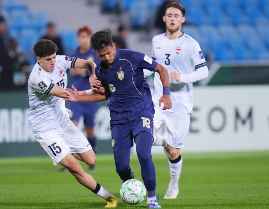 U23 Th&aacute;i Lan gi&agrave;nh được 1 điểm qu&yacute; gi&aacute;.