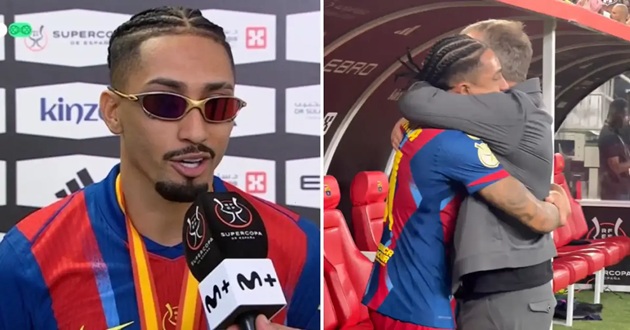 Ảnh bài viết Raphinha tiết lộ suýt rời Barca trước khi gặp Flick